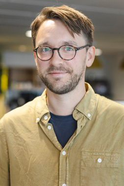 En porträttbild på MTM:s Martin Persson.